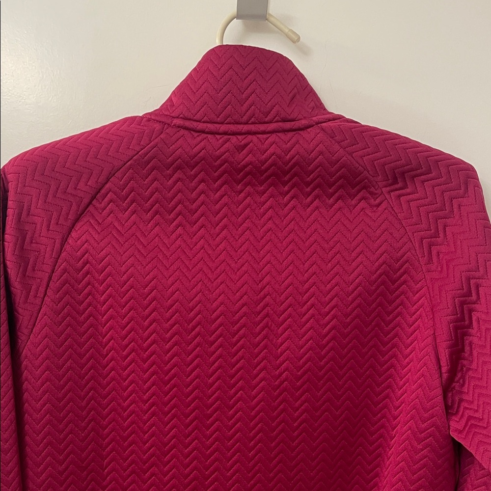 adidas Women's Burgundy Ski Jacket - Picture 11 of 13